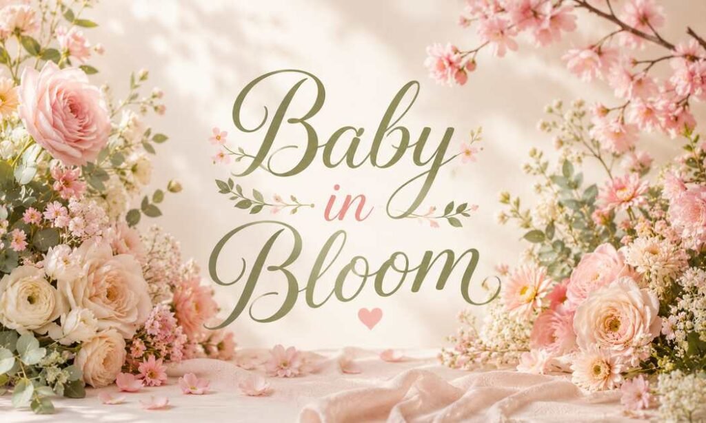 Baby in Bloom 🌸