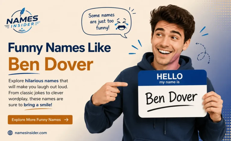 Funny Names Like Ben Dover