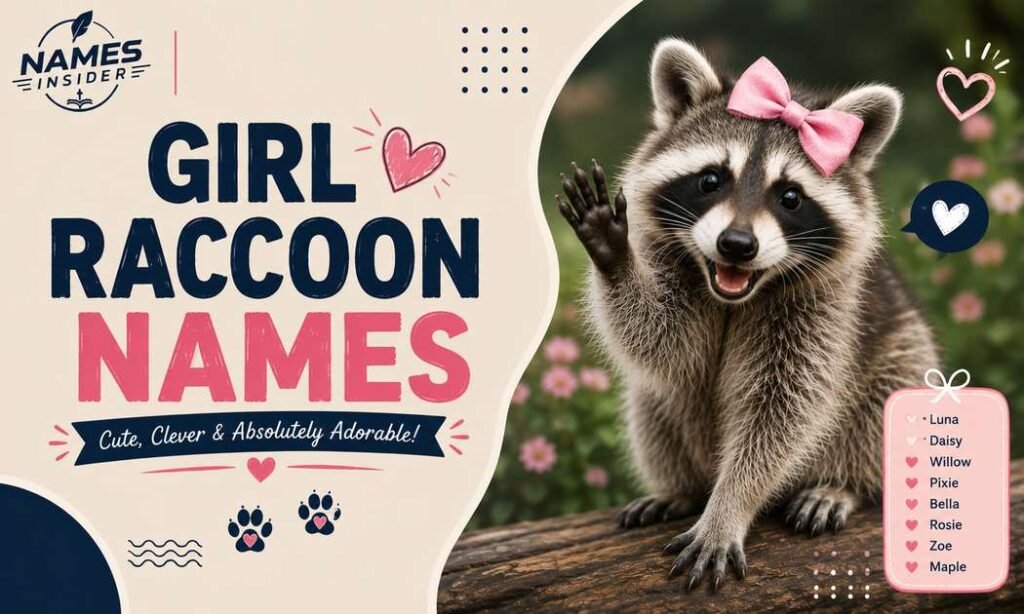 Girl Raccoon Names
