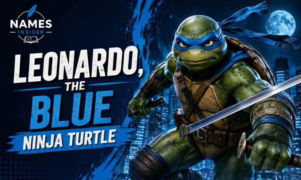 Leonardo, the Blue Ninja Turtle