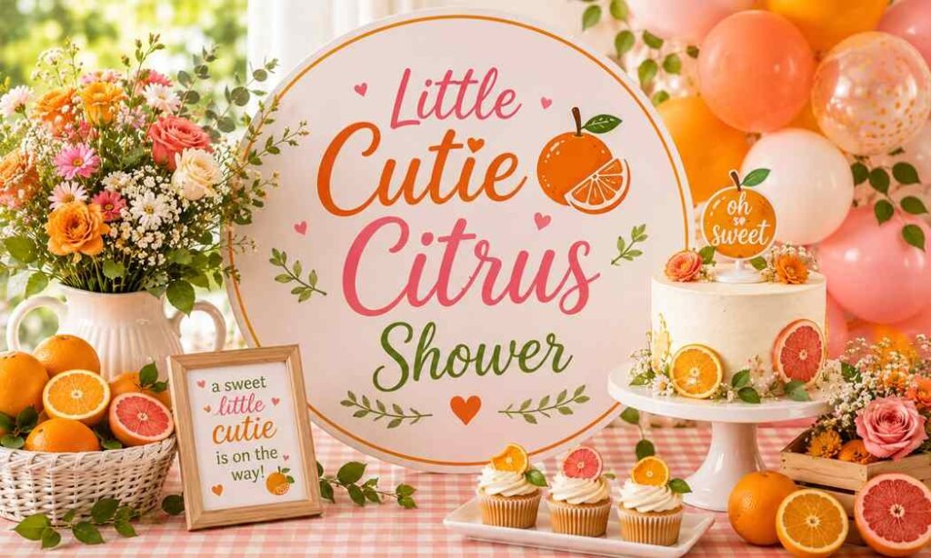 Little Cutie Citrus Shower