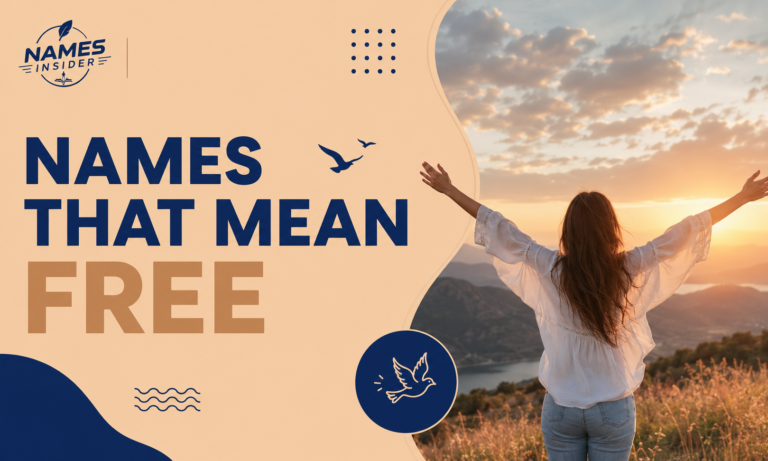 Names That Mean Free