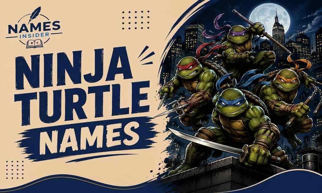Ninja Turtle Names