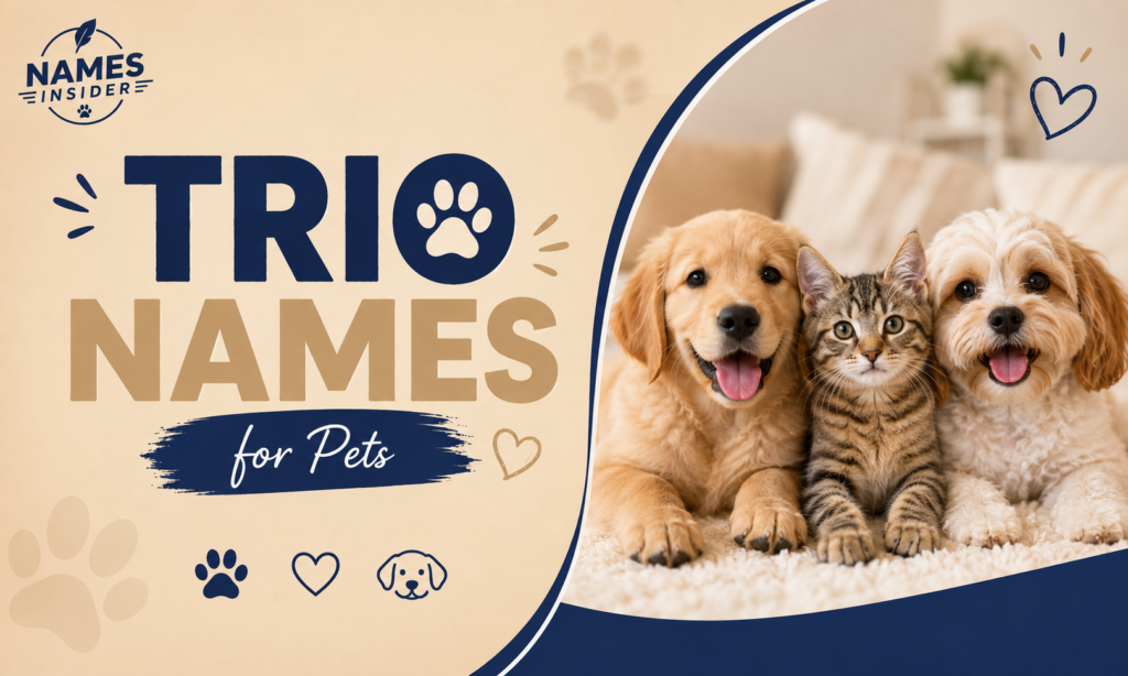 Trio Names for Pets