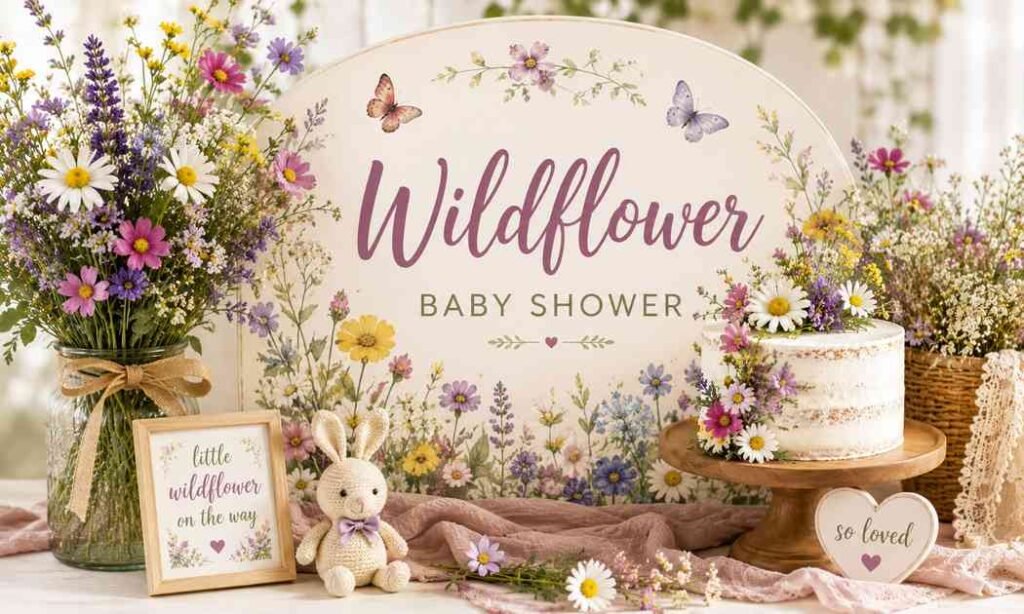 Wildflower Baby Shower