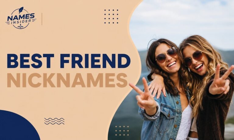 best friend nicknames